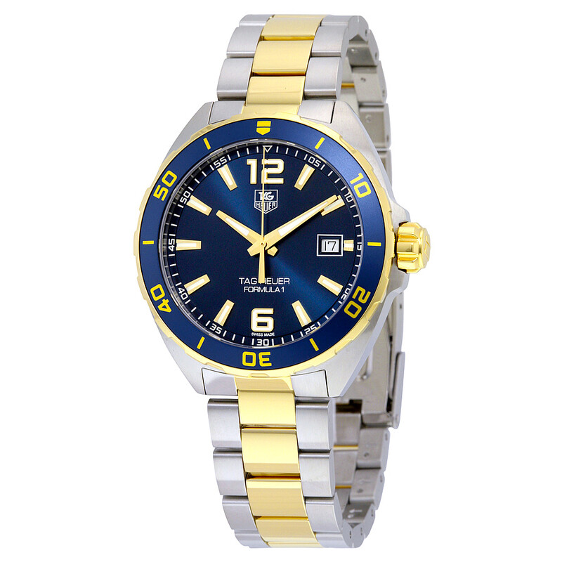 Tag-Heuer Watch. Two tone. Needs love TAG Heuer AQUARACER Professional 200 Solargraph Blue Diamond  main image 4