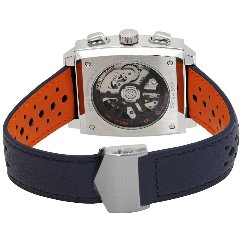 Tag Heuer Monaco X Gulf Chronograph Automatic Blue Dial Men's