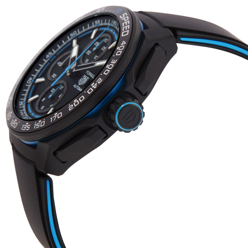 Tag Heuer Th Formula 1 Chronograph Automatic Black Dial Men's