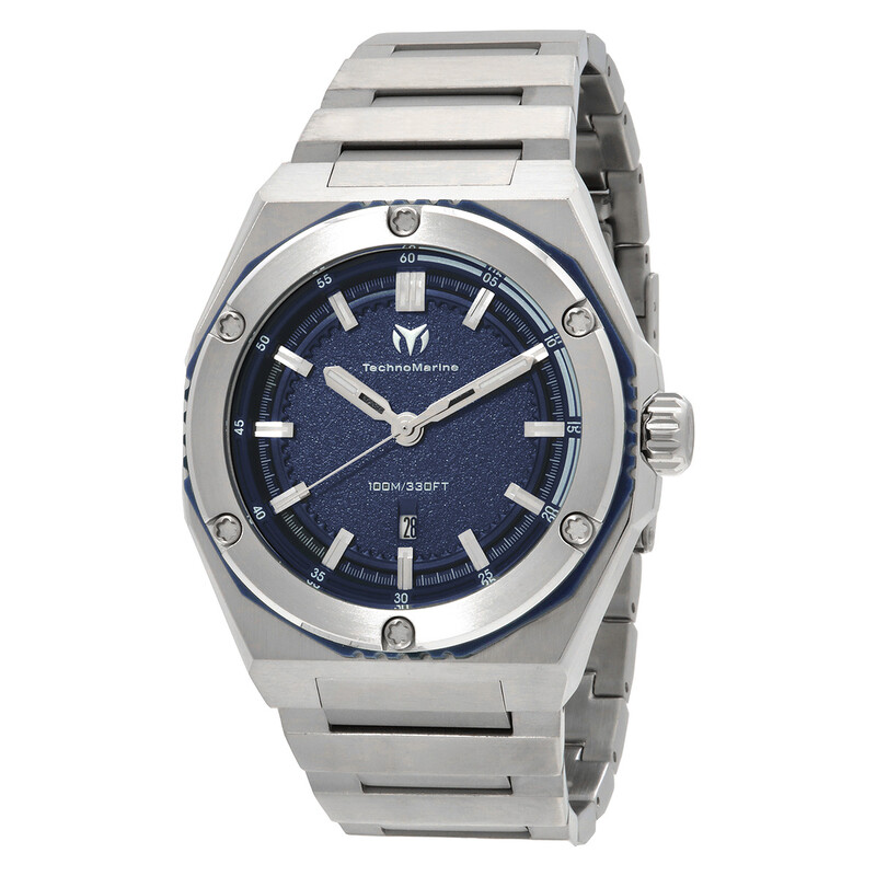 Technomarine Coral Quartz Blue Dial Men's Watch TM-416090