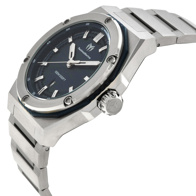 Technomarine Coral Quartz Blue Dial Men's Watch TM-416090