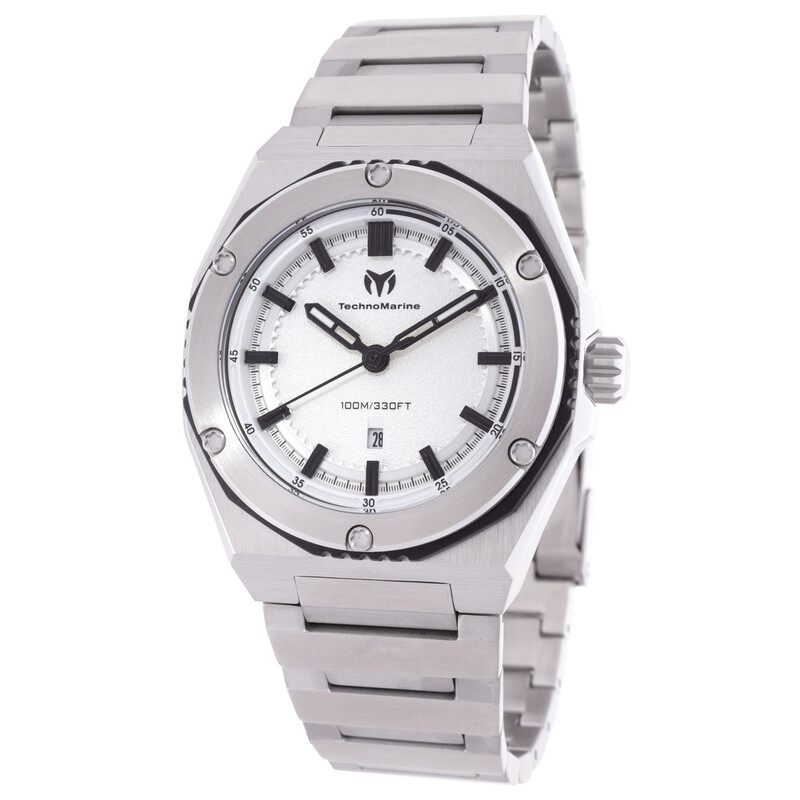 Technomarine CORAL Quartz Silver Dial Men's Watch TM-416043