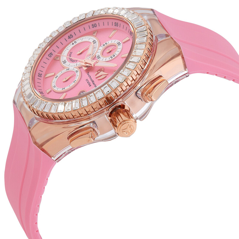 Technomarine Cruise Chronograph Quartz Pink Dial Men display picture 2