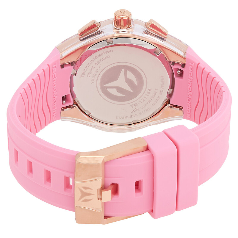 Technomarine Cruise Chronograph Quartz Pink Dial Men display picture 3