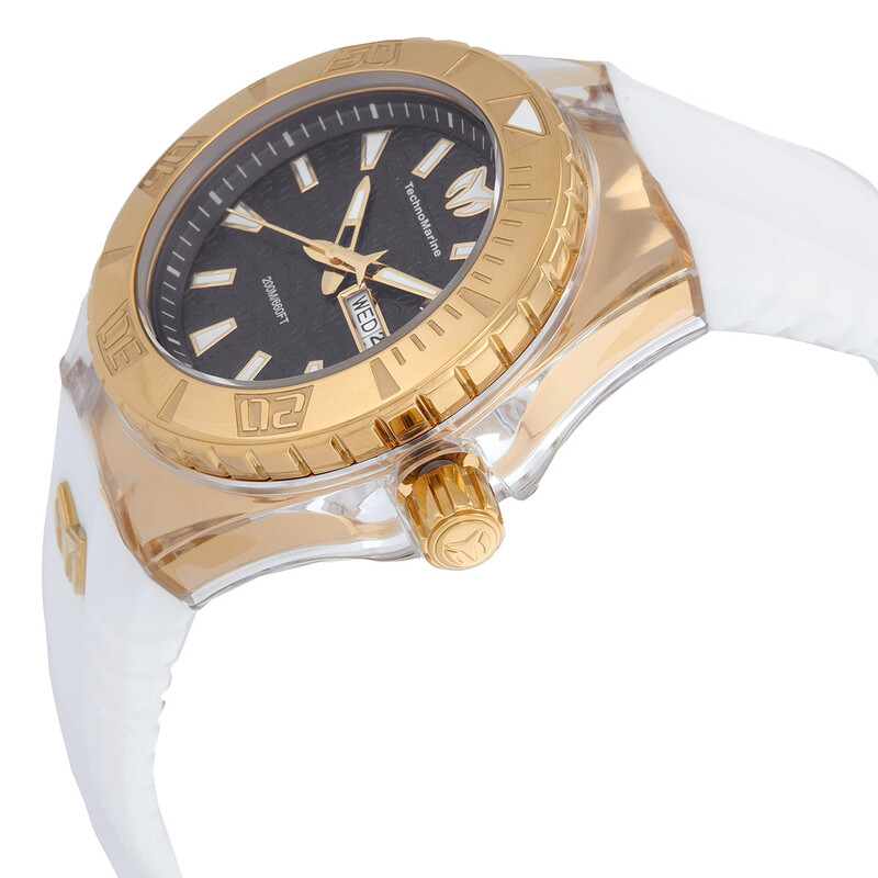 Technomarine Cruise Monogram Quartz Black Dial Men's Watch TM-122013 ...
