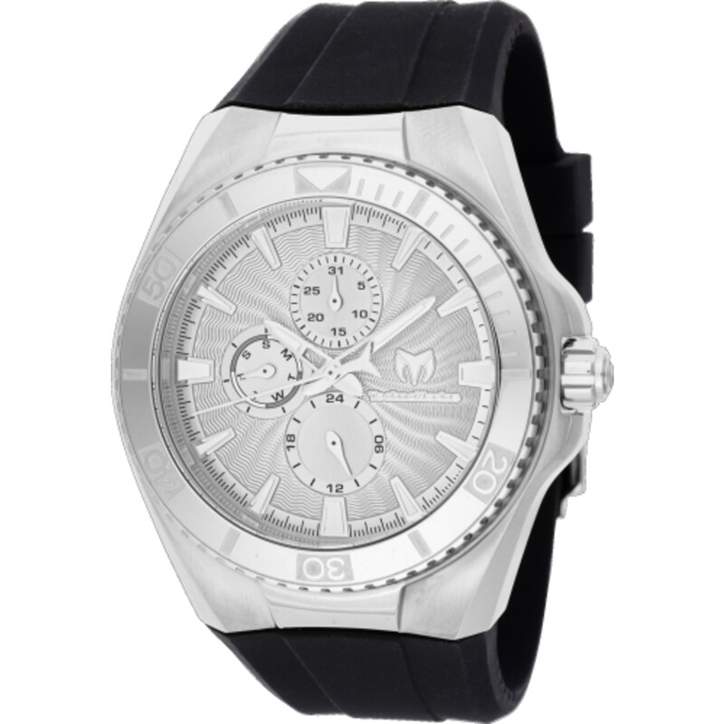 NWT Technomarine Cruise Chronograph Quartz Silver Dial Men\'s Watch Technomarine Ocean Chronograph Quartz Silver Dial Men main image 3