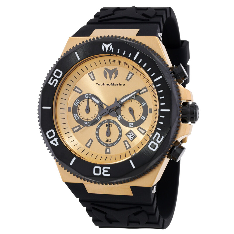 Technomarine Manta Chronograph GMT Quartz Men's Watch TM-224020