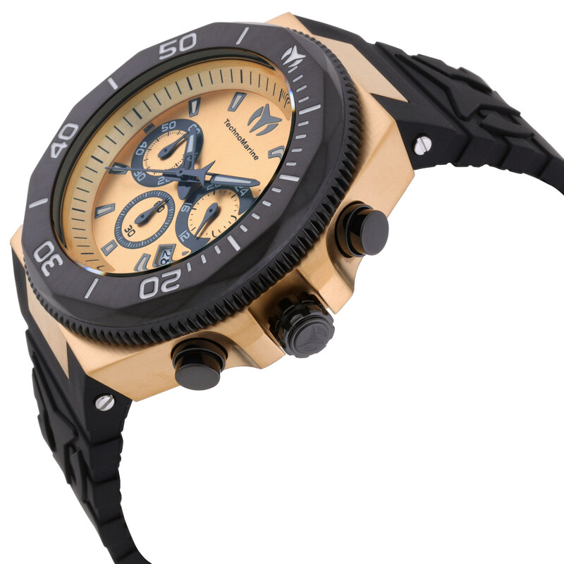 Technomarine Manta Chronograph GMT Quartz Men's Watch TM-224020