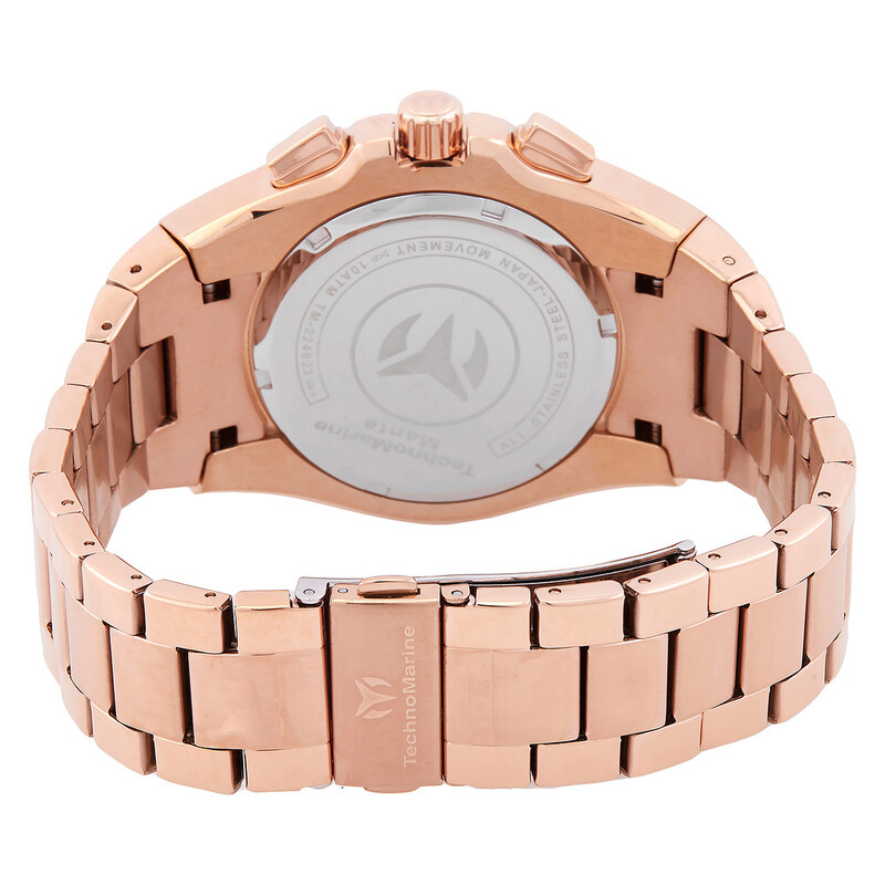 Technomarine Manta Chronograph Quartz Silver Dial Men's Watch TM