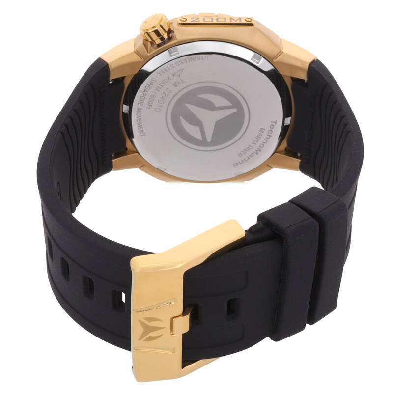 Technomarine Manta Quartz Gold Dial Men's Watch TM-224010