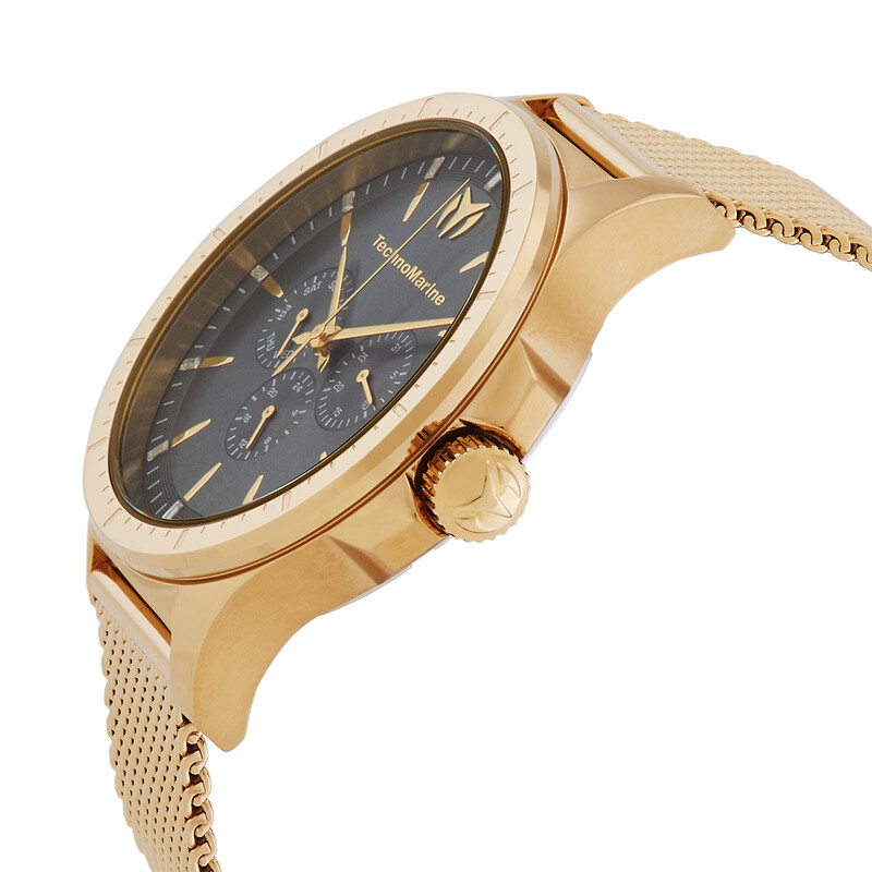 Technomarine Moonsun Quartz Charcoal Dial Men's Watch TM-822022