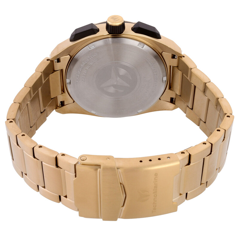 Technomarine Ocean Chronograph GMT Quartz Black Dial Men display picture 1