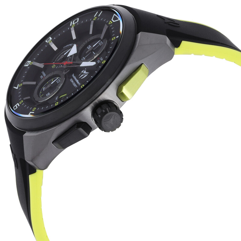 Technomarine Ocean Chronograph Quartz Black Dial Men's Watch TM