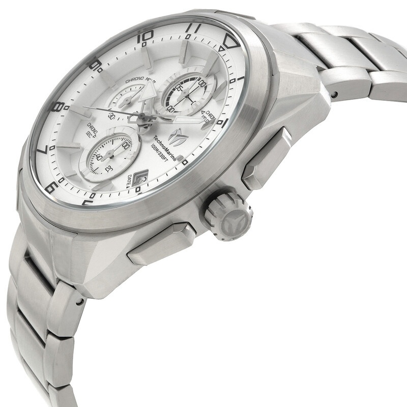 Technomarine Ocean Chronograph Quartz Silver Dial Men's Watch TM