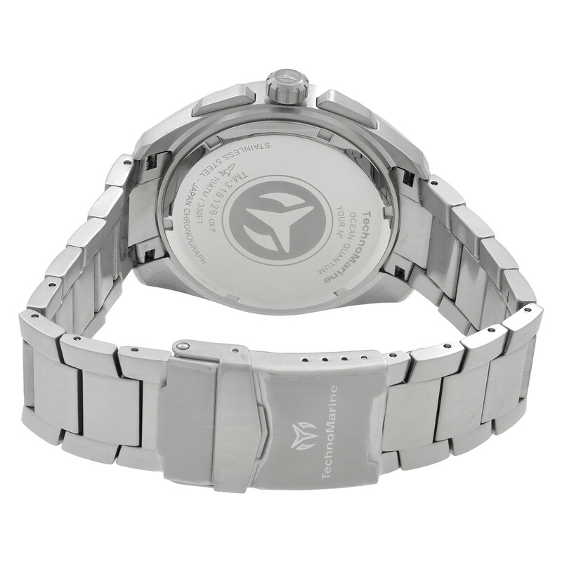 Technomarine Ocean Chronograph Quartz Silver Dial Men's Watch TM