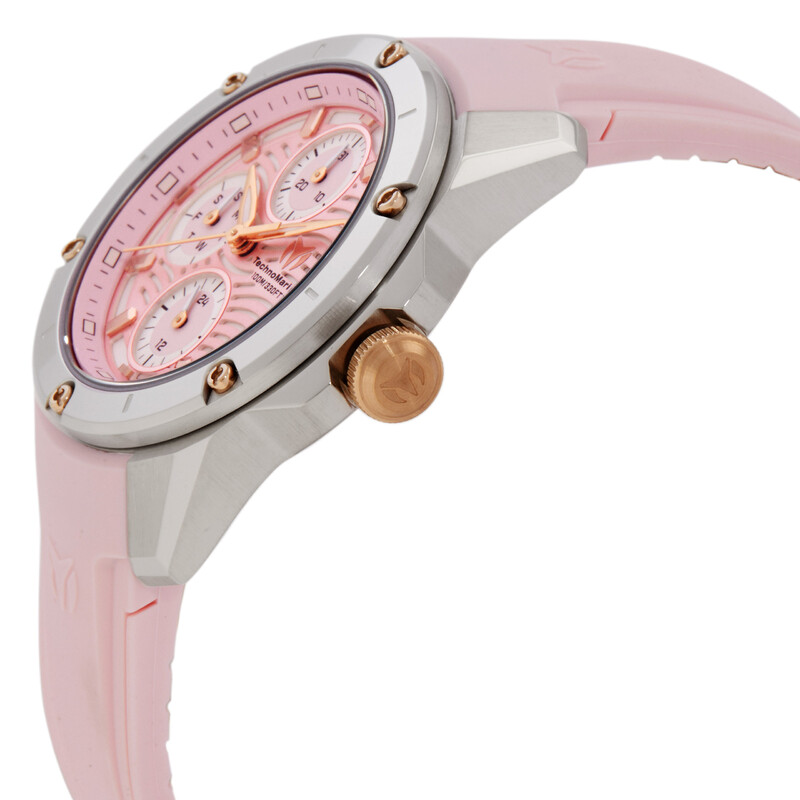 Technomarine Oceanico Quartz Light Pink Dial Ladies Watch TM