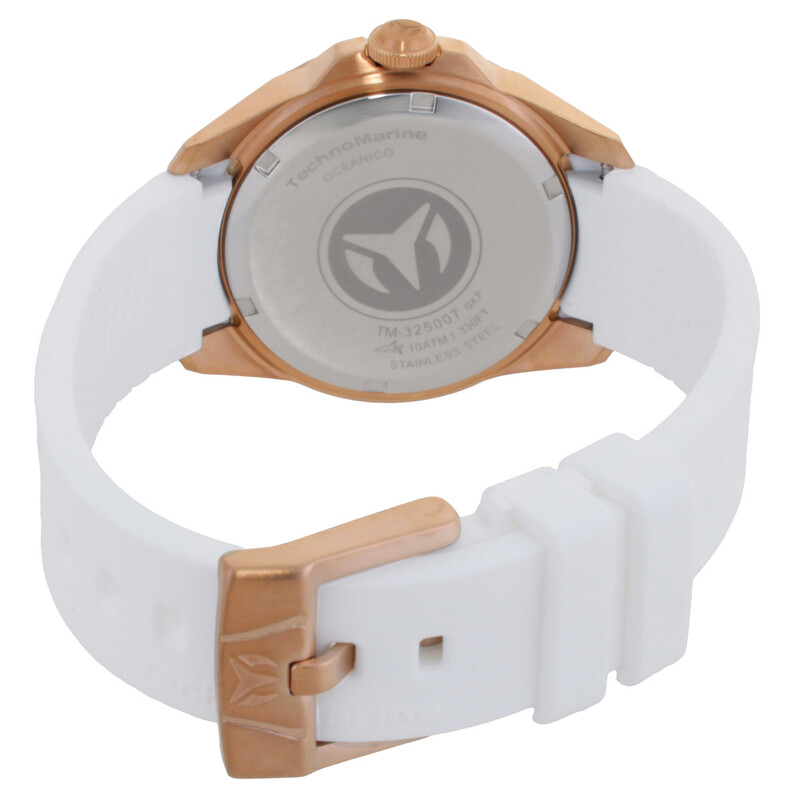 Technomarine Oceanico Quartz White Dial Ladies Watch TM 