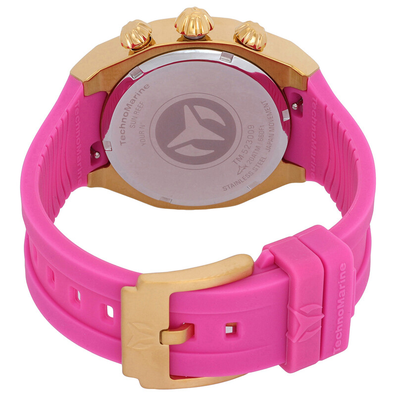 Technomarine Reef Chronograph GMT Quartz Ladies Watch TM  display picture 2