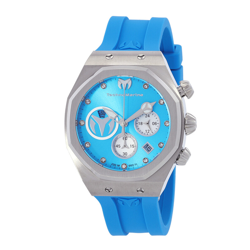 Technomarine Reef Chronograph GMT Quartz Unisex Watch TM  display picture 2