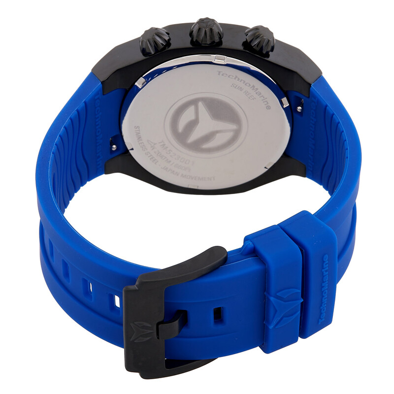 NWT Technomarine Reef Sun Chronograph Quartz Blue Dial Men\'s Watch Technomarine Reef Sun Chronograph Quartz Blue Dial Men main image 2