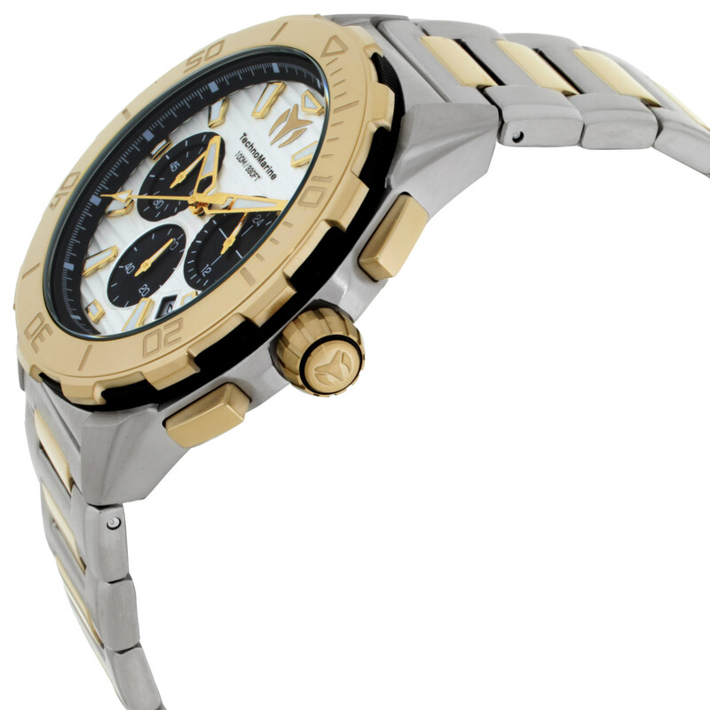 NWT Technomarine Seven Seas Chronograph GMT Quartz Silver Dial Men\'s Watch technomarine-seven-seas-  main image 2