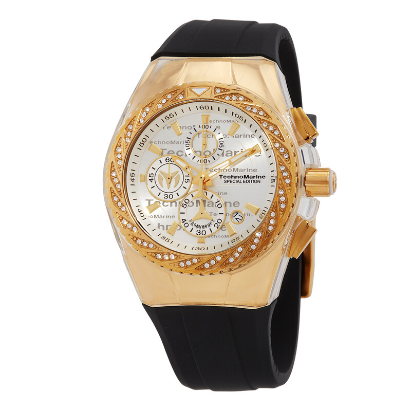 Technomarine Special Edition Cruise Glitz Chronograph Quartz White 