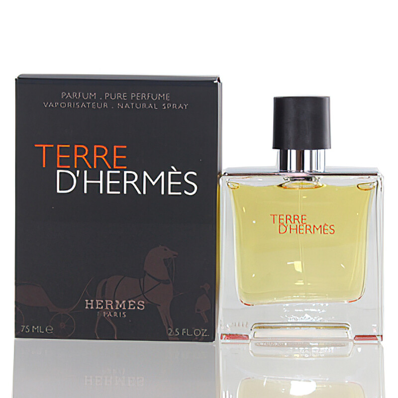 Hermes Men's Terre D'Hermes Parfum 2.5 oz Fragrances 3346131402205