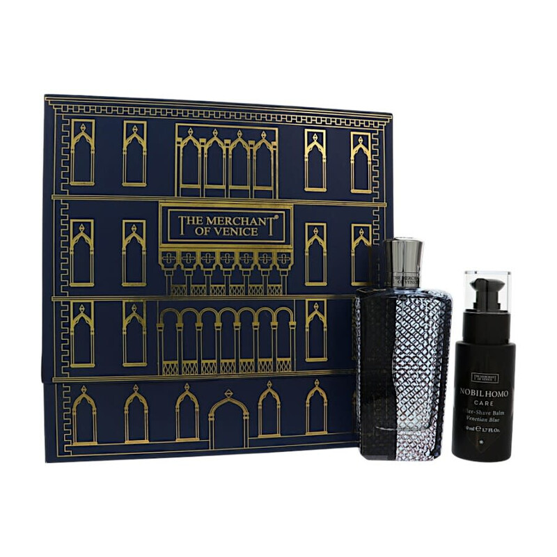 The Merchant Of Venice Men's Venetian Blue Gift Set Fragrances