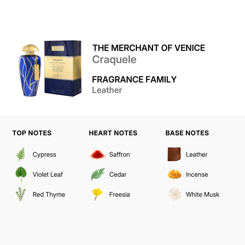 The Merchant Of Venice Unisex Craquele EDP 3.4 oz Fragrances