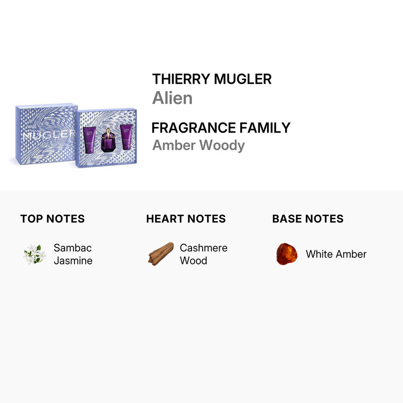 Thierry Mugler Ladies Alien Gift Set Fragrances 3614274476002