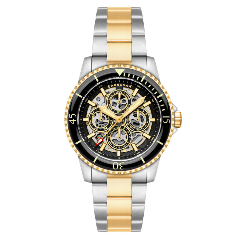 Thomas Earnshaw Duncan Automatic Black Dial Men's Watch ES-8320-55