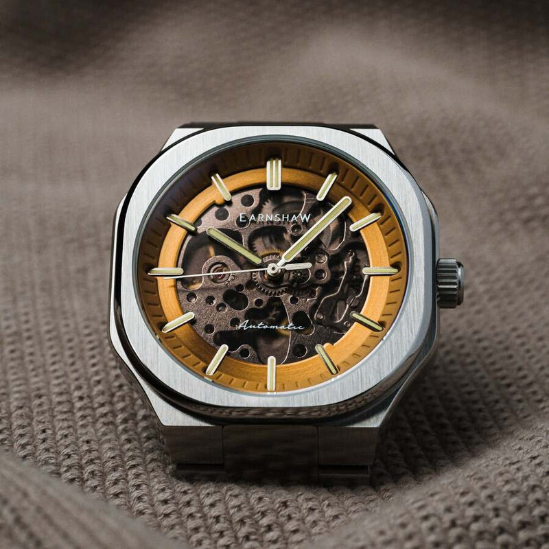 Thomas Earnshaw Exeter Automatic Men's Watch ES-8300-33 194595075533 ...