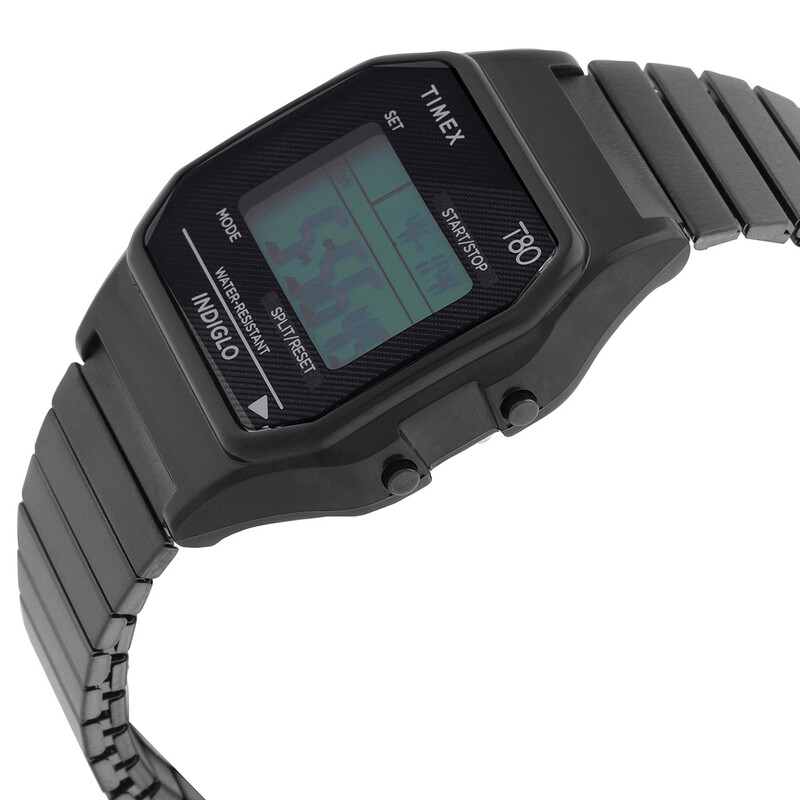新品 TIMEX 80 Timex 80 Alarm Quartz Digital Expansion Band Unisex Watch