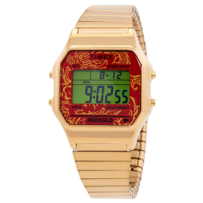 Timex 80 Alarm Quartz Digital Ladies Watch TW2W49400 194366322774