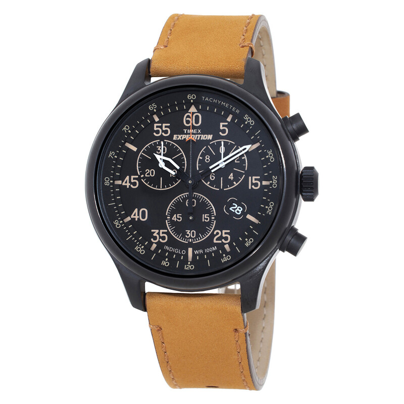 Timex Chronograph Quartz Black Dial Men's Watch TW4B12300