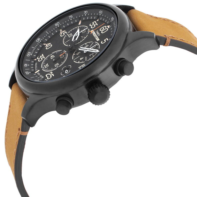 Timex Chronograph Quartz Black Dial Men's Watch TW4B12300