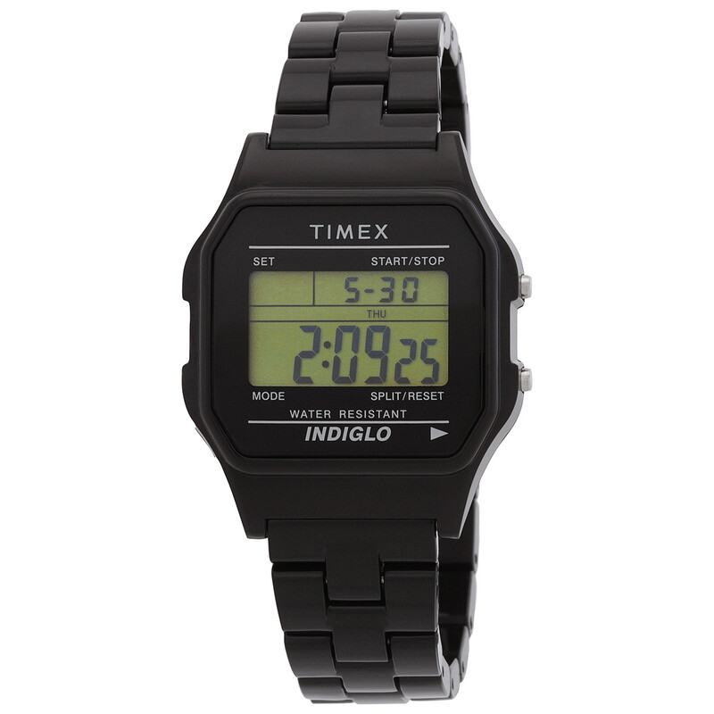 TIMEX WDS-TIMEX-02 ブラック デジタル腕時計 WIND AND SEA(ウィンダンシー) / TIMEX×WDS CLASSIC DIGITAL BLACK