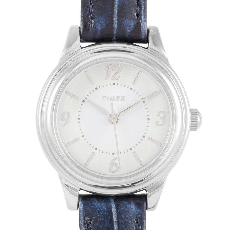 Timex Classic Quartz Silver Dial Ladies Watch