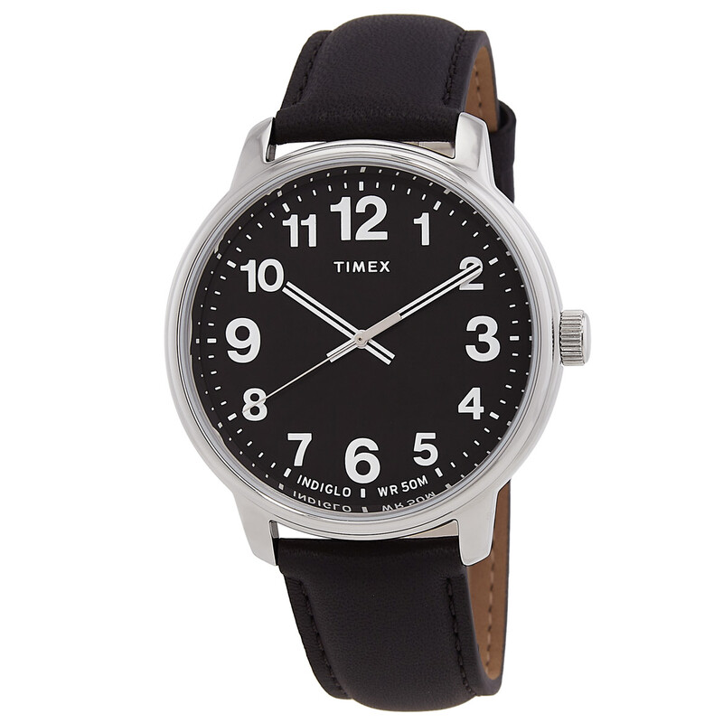 Timex Easy Reader Bold Quartz Black Dial Men's Watch TW2V21400