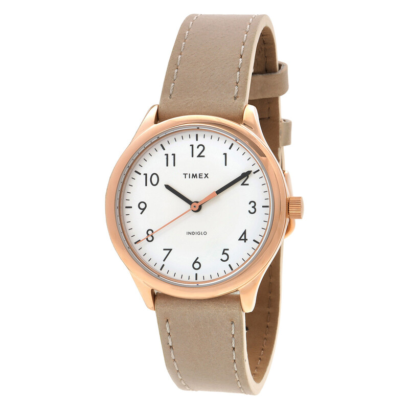 Timex Easy Reader Quartz White Dial Ladies Watch TW2T72400  display picture 3