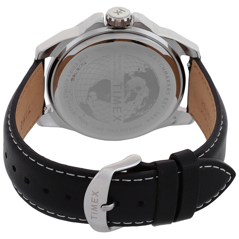 Timex Essex Quartz Black Dial Men's Watch TW2W79800 194366378443