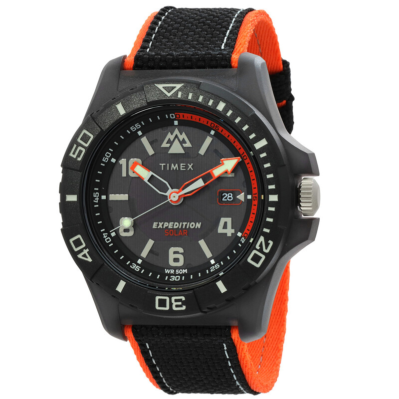 Timex Expedition North Freedive Ocean Solar Black Dial Men's Watch
