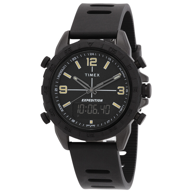 Timex Expedition Pioneer Chronograph Quartz Analog-Digital Black
