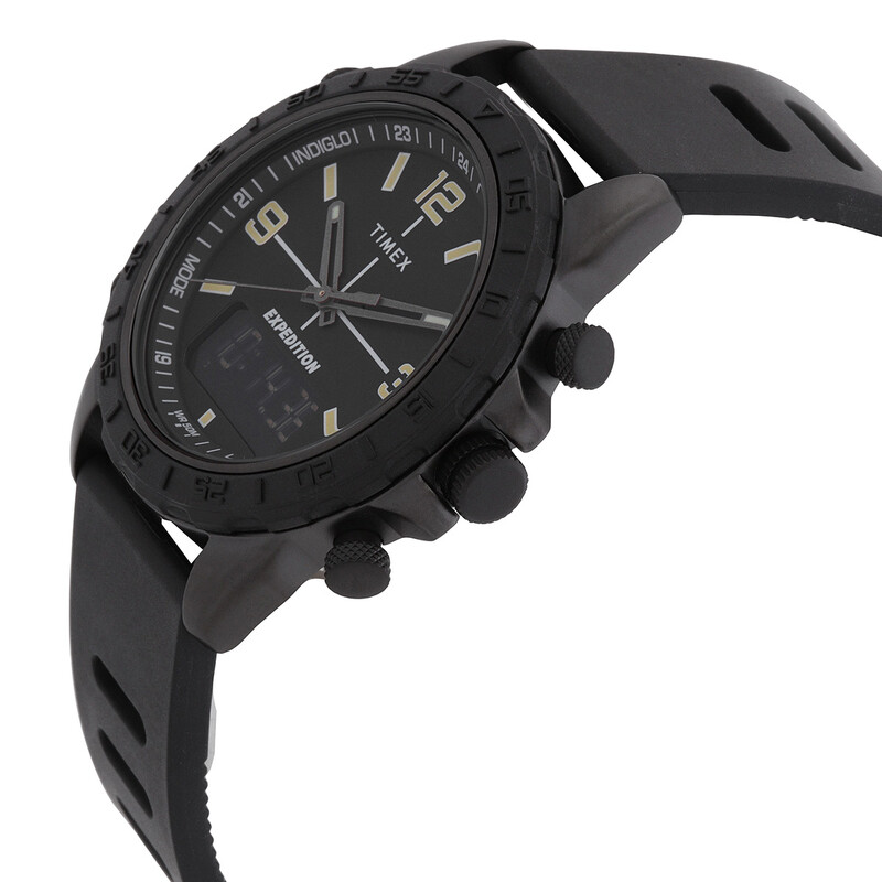 Timex Expedition Pioneer Chronograph Quartz Analog-Digital Black