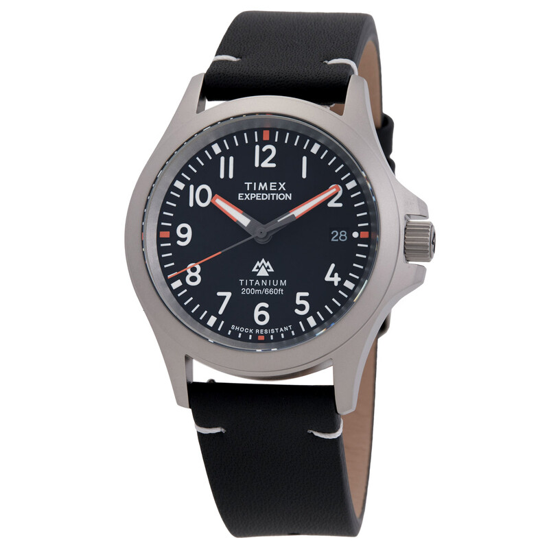 Timex Expedition Quartz Black Dial Men