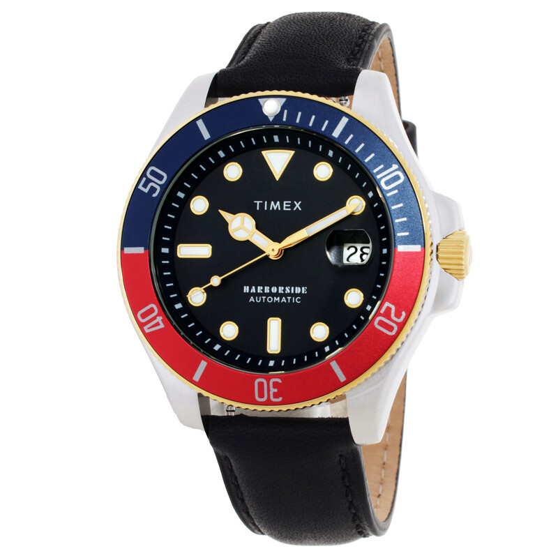 twwen Timex Harborside Coast Automatic Blue Dial Men's Watch TWH6Z4310