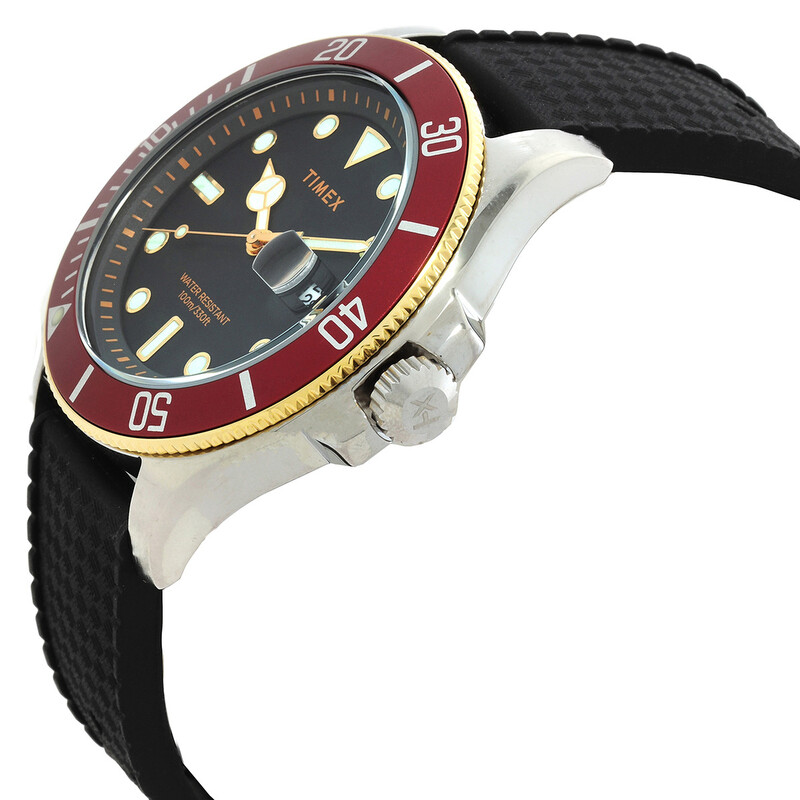 Timex Harborside Coast Quartz Black Dial Men's Watch TW2V27300