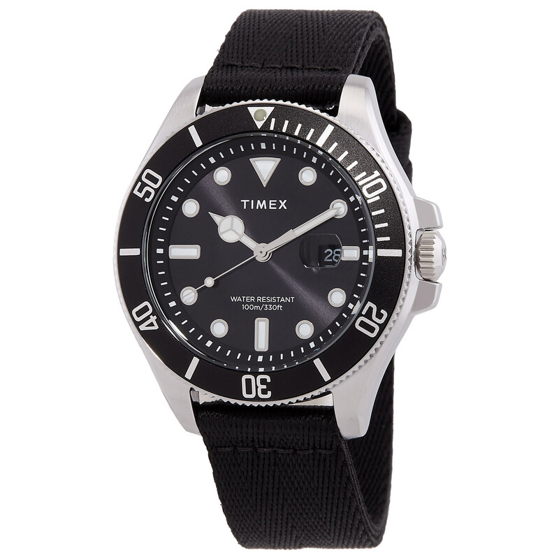 Timex Harborside Coast Quartz Black Dial Men's Watch TW2W62600