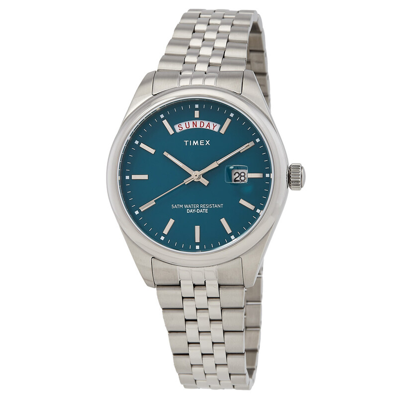 Timex Legacy Day and Date Quartz Green Dial Men's Watch TW2V68000