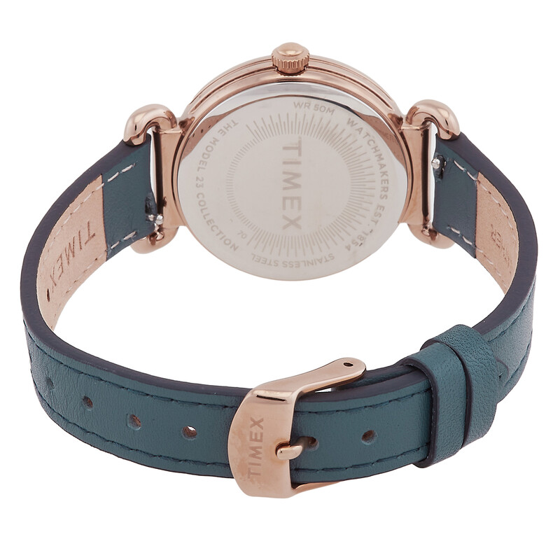 Timex Model 23 Quartz Rose Gold Dial Ladies Watch TW2T88200  display picture 2
